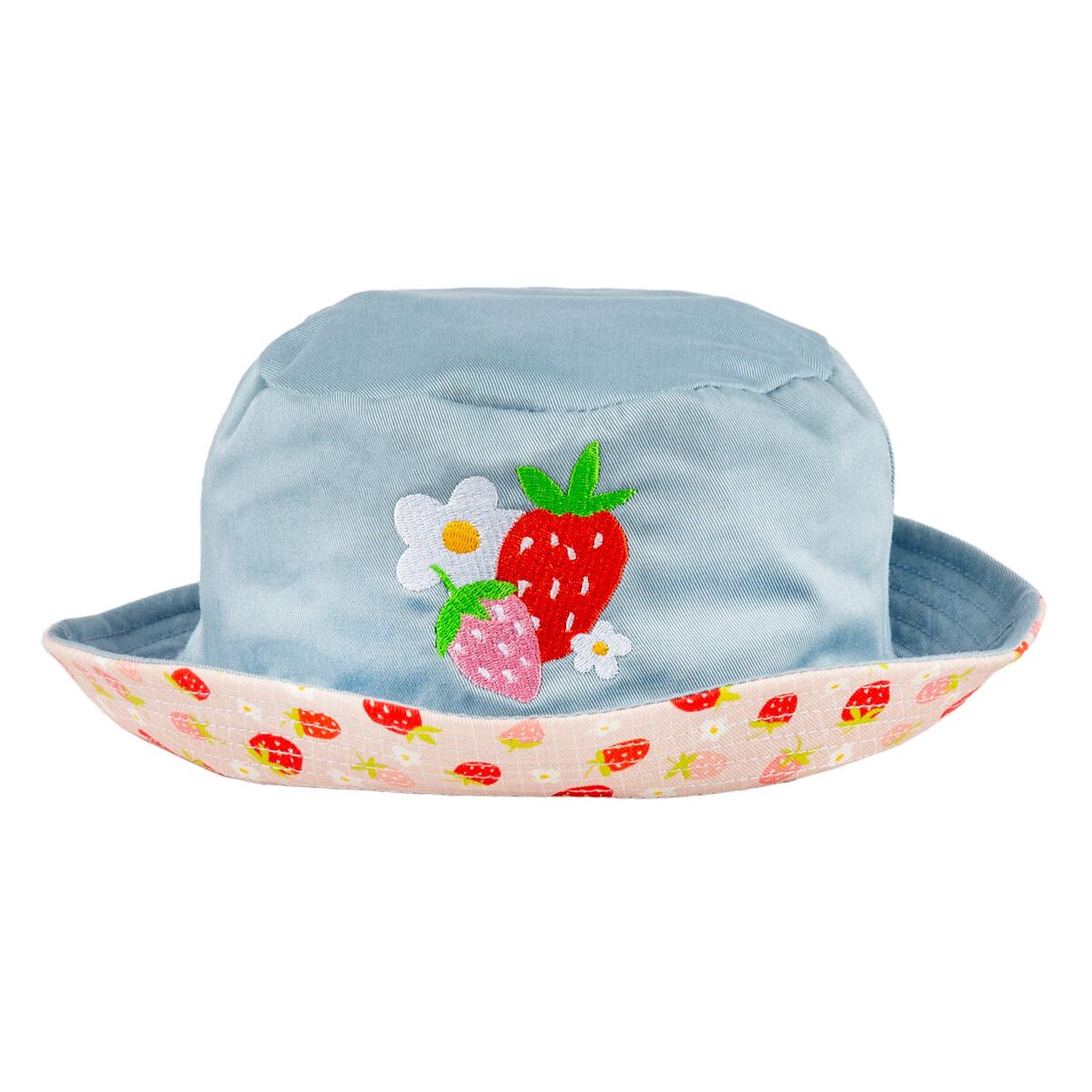 Reversible Bucket Hat Strawberry Field by Miki Miette