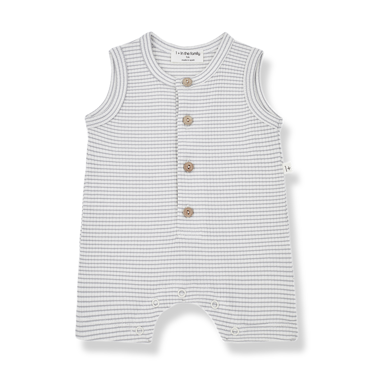 Pino Romper - Smoky/Ivory by 1 in the family