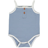 Karter Onesie in Blue Stripe by Vignette