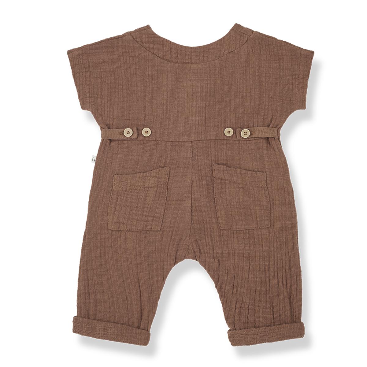 Adriano Short Sleeve Overall - Sienna by 1+ in the family