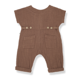 Adriano Short Sleeve Overall - Sienna by 1+ in the family