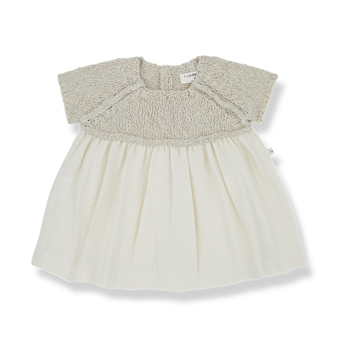 Viola Dress + Bloomer - Natural by 1+ in the family