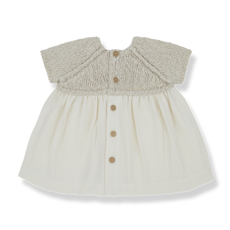Viola Dress + Bloomer - Natural by 1+ in the family