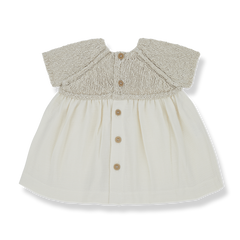 Viola Dress + Bloomer - Natural by 1+ in the family