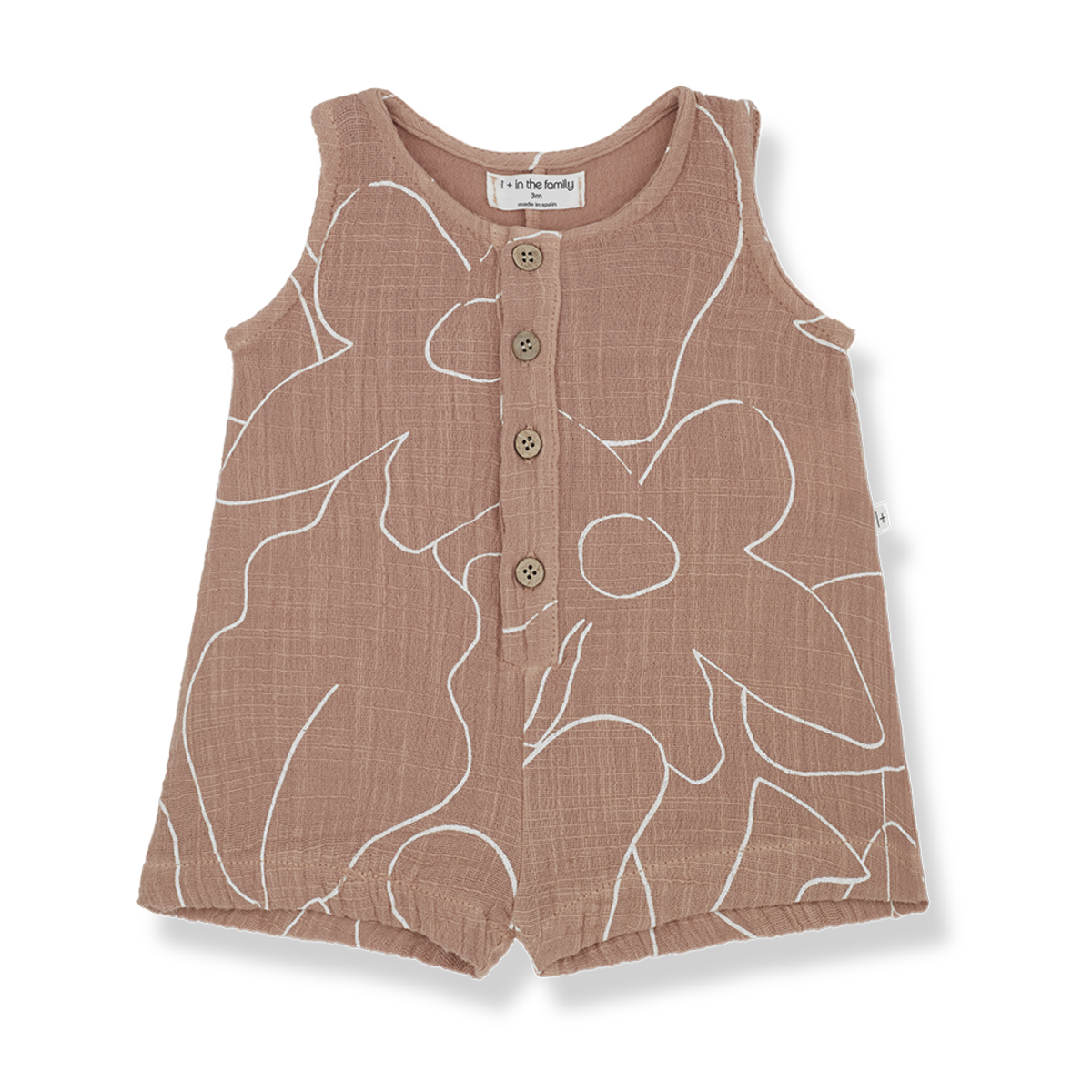 Viviana Overall - Apricot by 1+ in the family