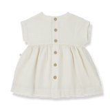 Xenia Dress - Ivory by 1+ in the family