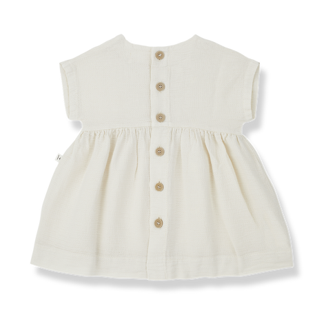 Xenia Dress - Ivory by 1+ in the family