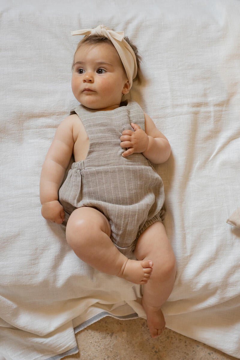 Beppo Romper - Beige by 1+ in the family