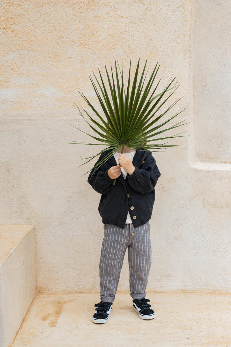 Gennaro Hood Jacket - Anthracite by 1+ in the family