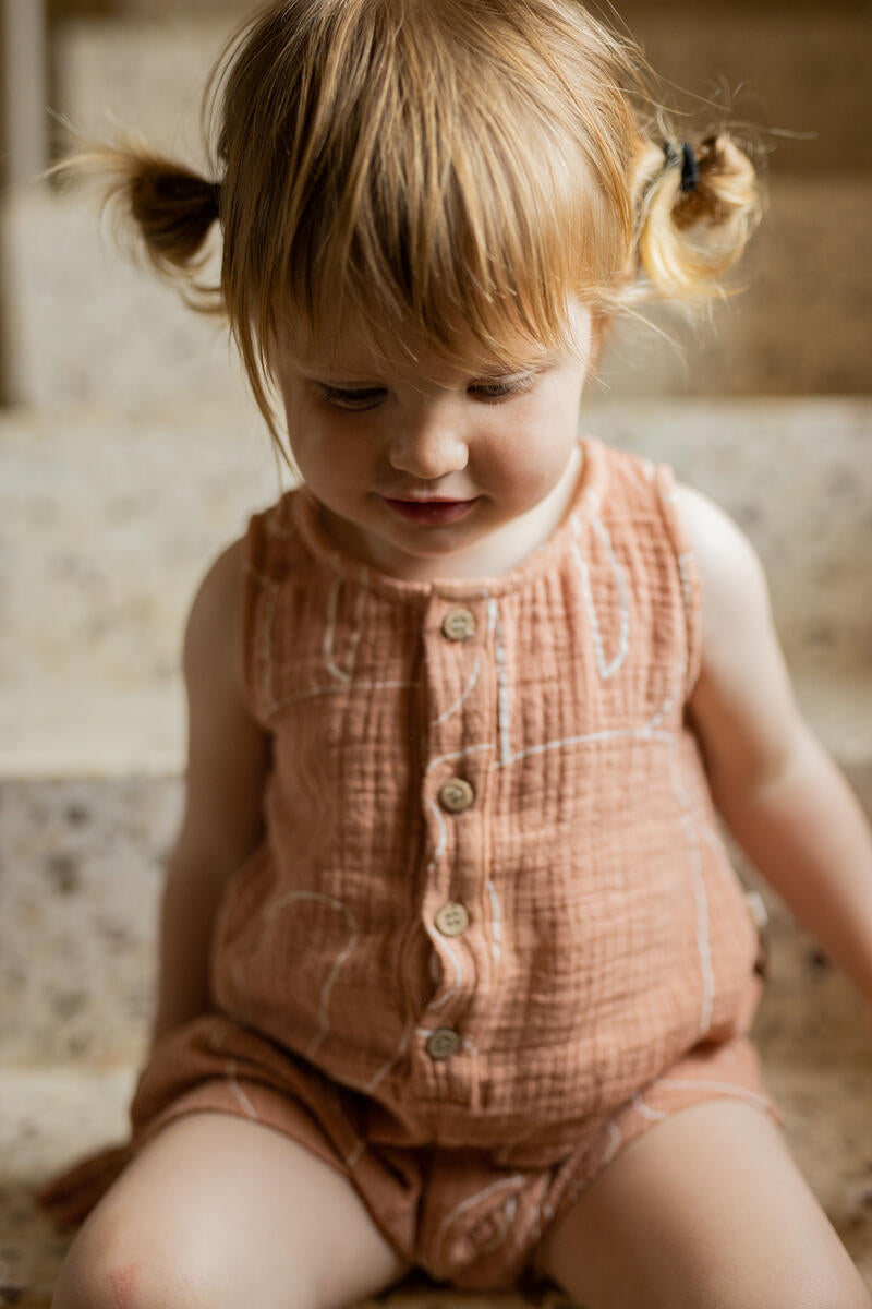 Viviana Overall - Apricot by 1+ in the family
