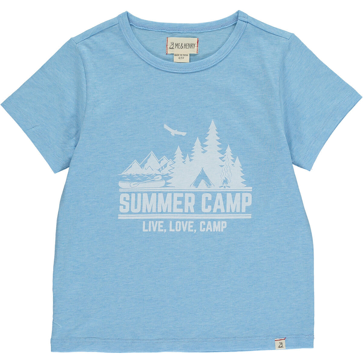 Falmouth Tee - Blue Summer Camp by Me & Henry