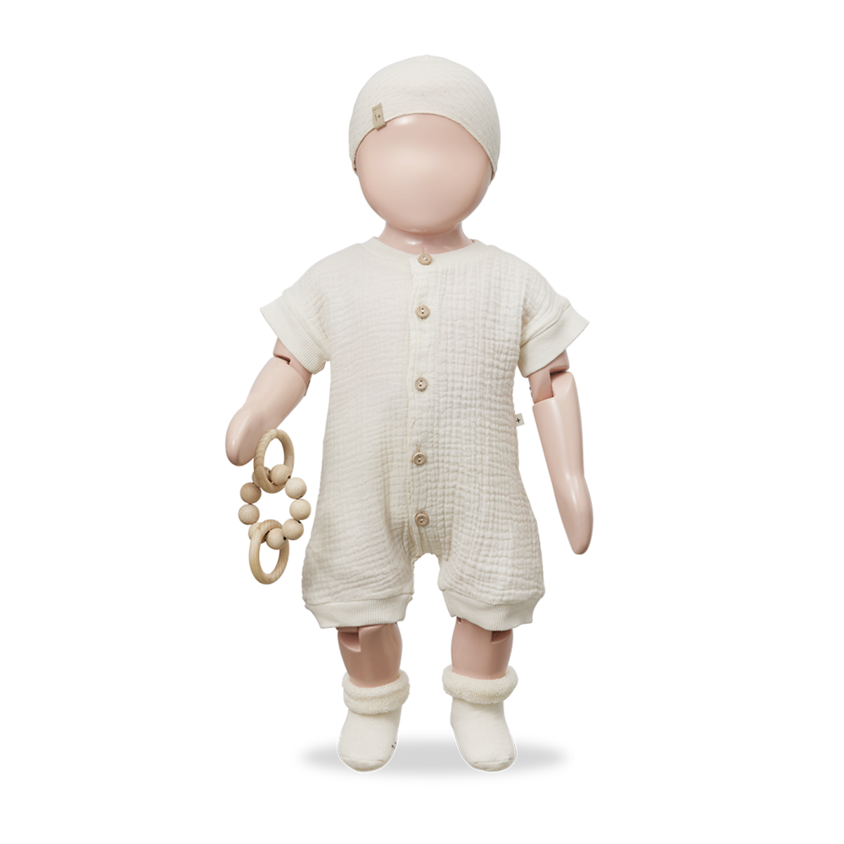 Federico Romper - Ivory by 1+ in the family