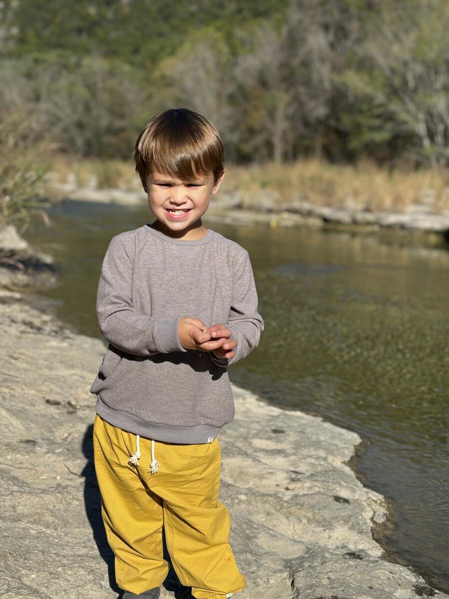 Grey Cosy Tarquin Sweatshirt by Me & Henry