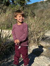 Burgundy Cosy Tarquin Sweatshirt by Me & Henry