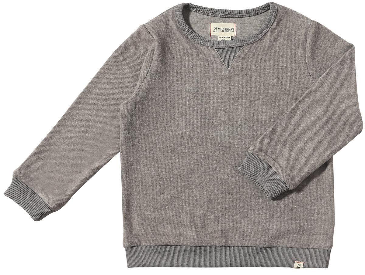 Grey Cosy Tarquin Sweatshirt by Me & Henry