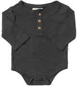 Charcoal Rib Aynor Onesie by Me & Henry