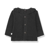 Anna Collar Blouse - Anthracite by 1+ in the family