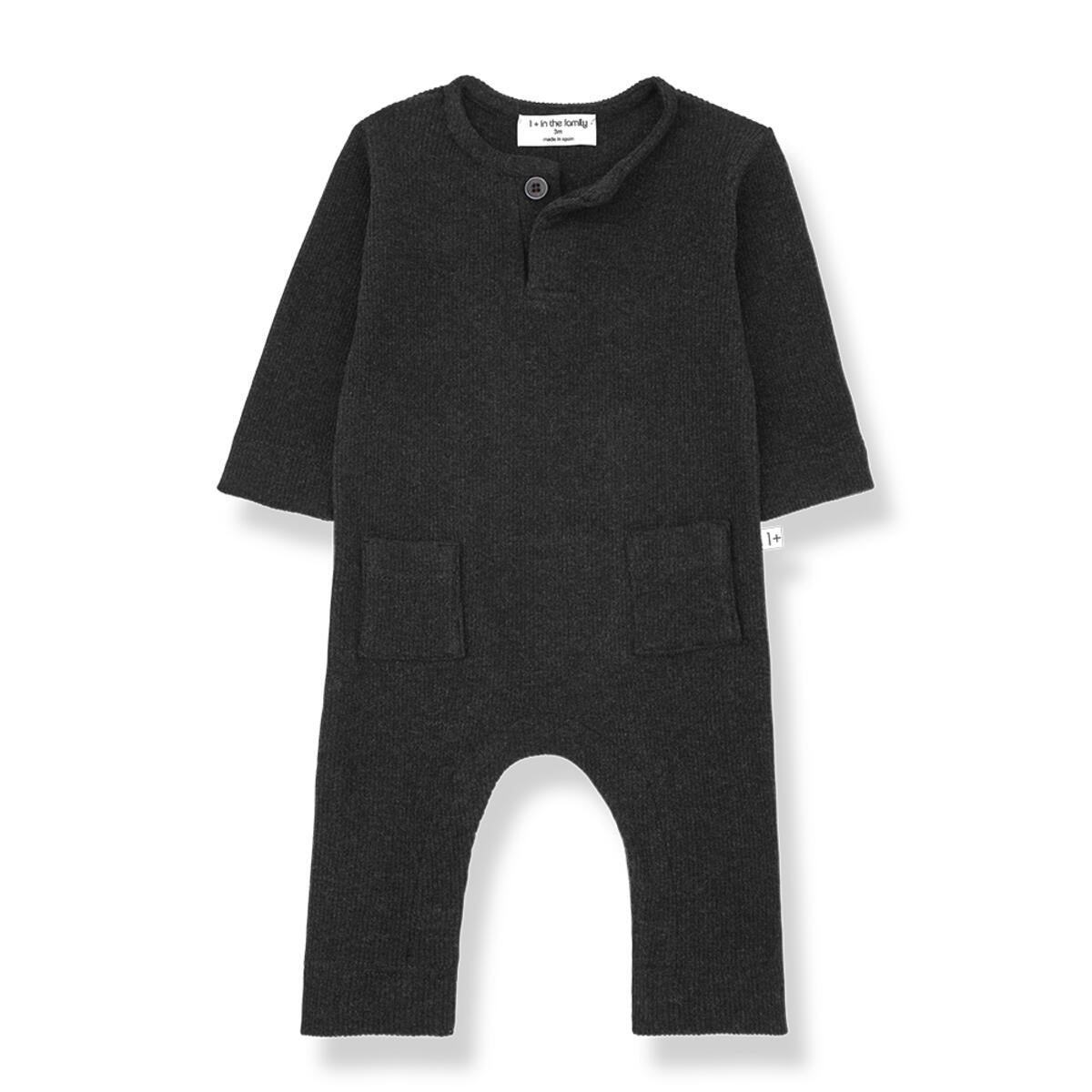 Hernan Jumpsuit - Anthracite by 1+ in the family