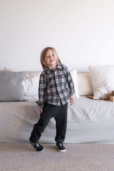 Marsal Pant - Grey by 1+ in the family