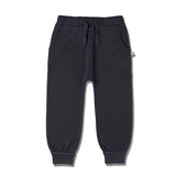 Organic Fleece Jogger Pants- Hale Navy by Makemake