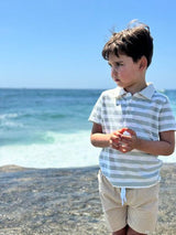 SPLASH Beige Swim Shorts by Me & Henry