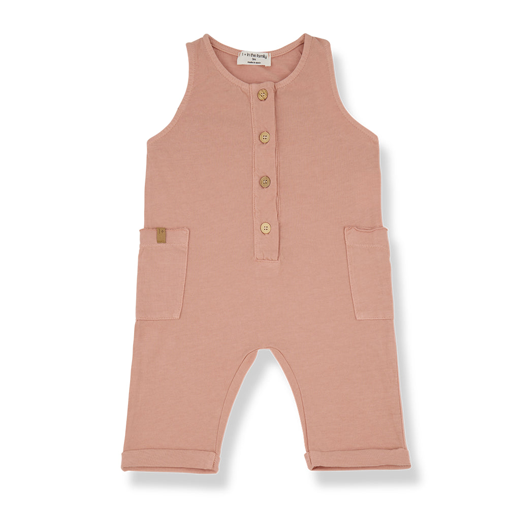 dana jumpsuit - coral by 1+ in the family