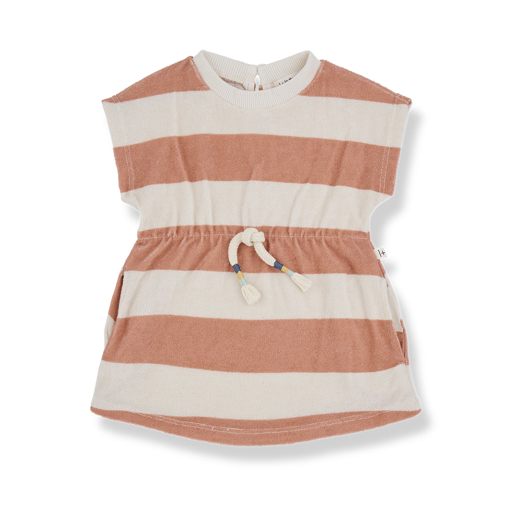 ilaria dress - coral by 1+ in the family