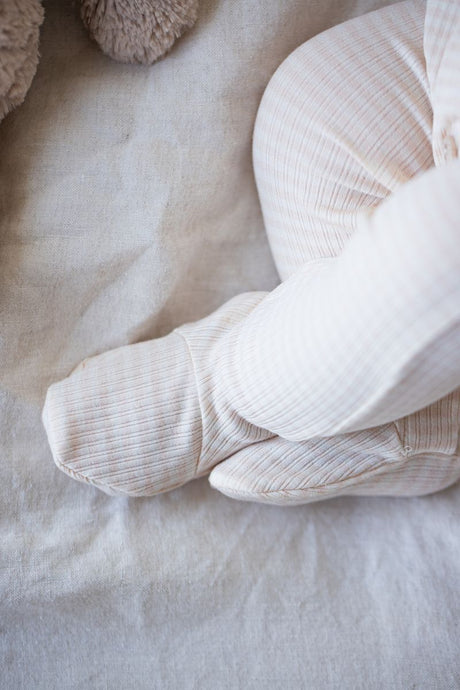 guim jumpsuit- nude by 1+ in the family