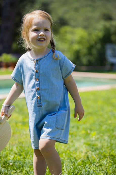 serena short sleeve overall by 1+ in the family
