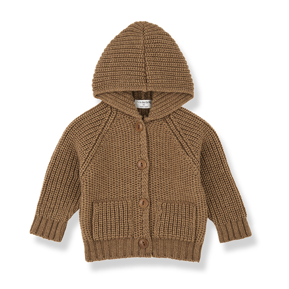 morten hooded jacket- castagna by 1+ in the family