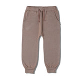 Organic Fleece Jogger Pants - Taupe by Makemake