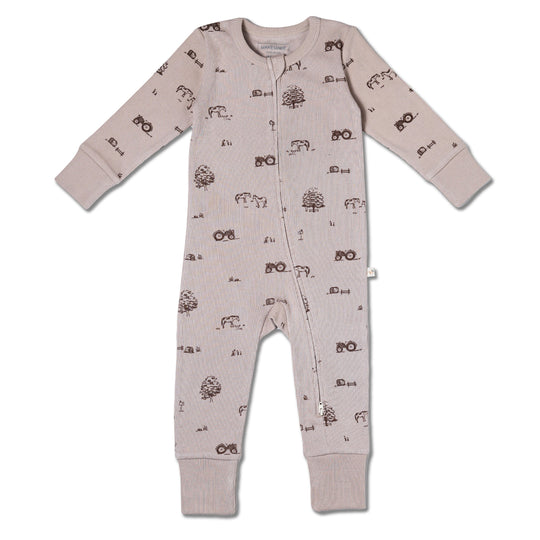 Organic 2-Way Zip Romper - Farm by Makemake