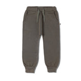 Organic Fleece Jogger Pants- Olive by Makemake
