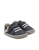 Adam First Kicks Charcoal Leather by Robeez