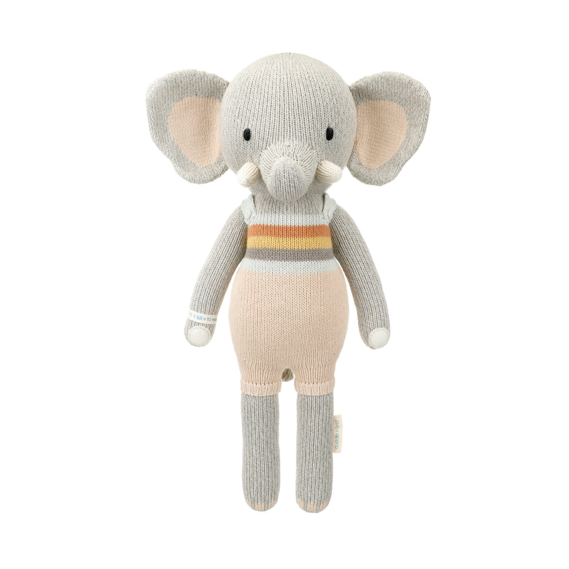 evan the elephant regular 20" by cuddle + kind