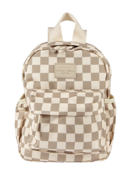 Kids Backpack (Checks) by Binky Bro