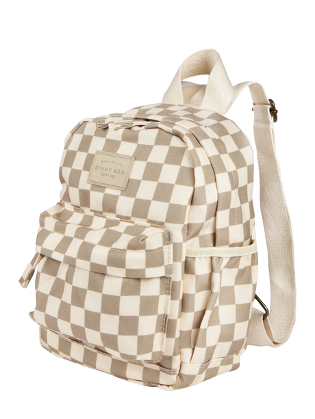 Kids Backpack (Checks) by Binky Bro