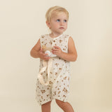 Organic Sleeveless Bubble Romper- Bohemia by Makemake
