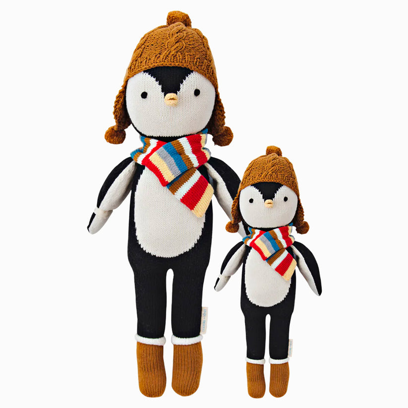 everest the penguin regular 20" by cuddle + kind