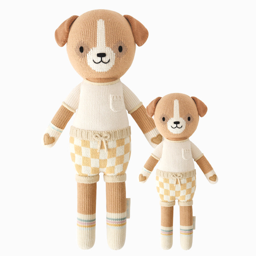 little george the dog 13" by cuddle + kind