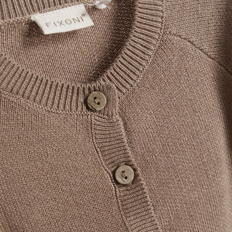 Knit Romper in Affogat by Fixoni