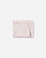Pointelle Baby Blanket || Heart Ditsy by Quincy Mae