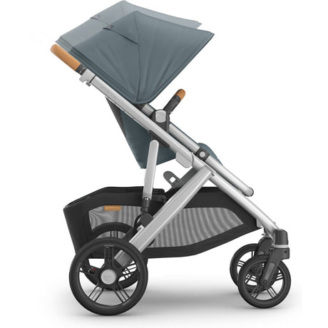 UPPAbaby Vista V3 stroller in Callum showing adjustable canopy
