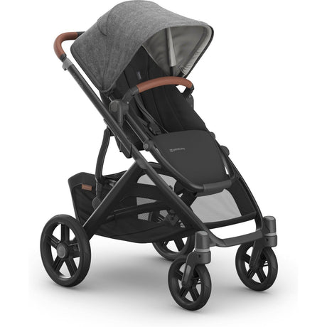 UPPAbaby Vista V3 stroller in Greyson, three-quarter right view