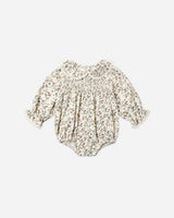 Callie Romper || Holiday Floral by Quincy Mae