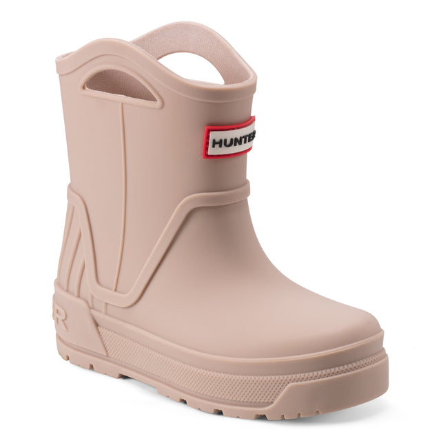 Little Kids Georgey Waterproof Rain Boots- Light Brown by Hunter Boots