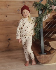 Spongey Knit Set || Ruby Dots by Rylee + Cru