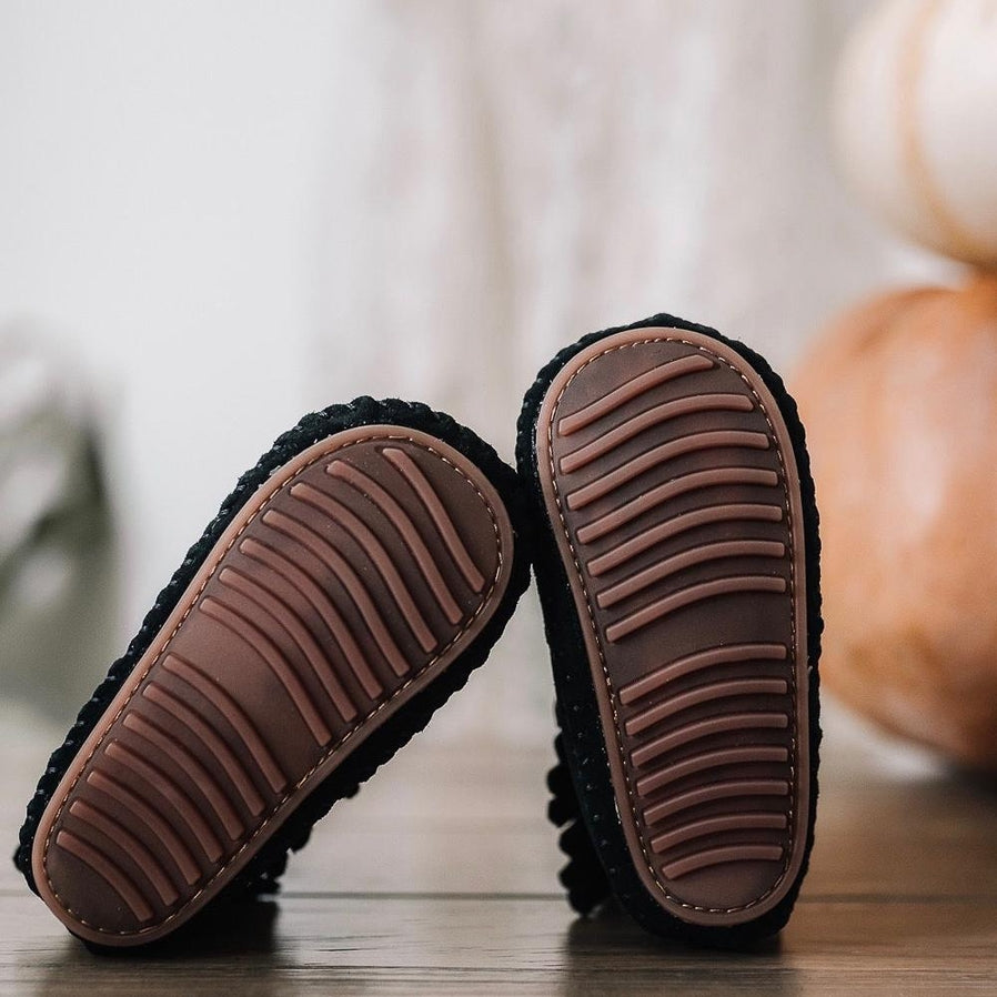 Black Cozy Boot by Little Love Bug