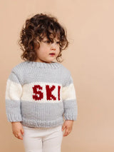 Ski Sweater - Bowie Grey by The Blueberry Hill