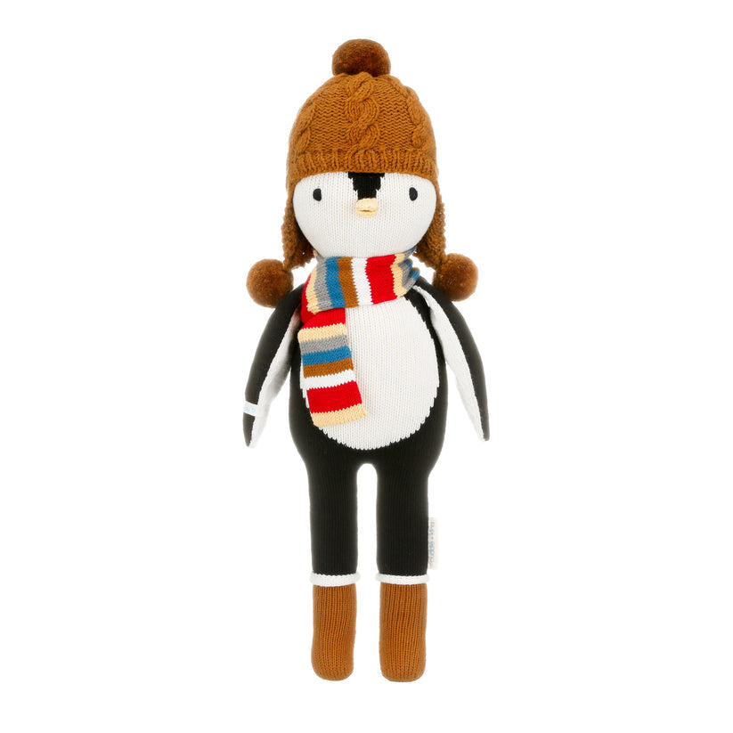 everest the penguin regular 20" by cuddle + kind